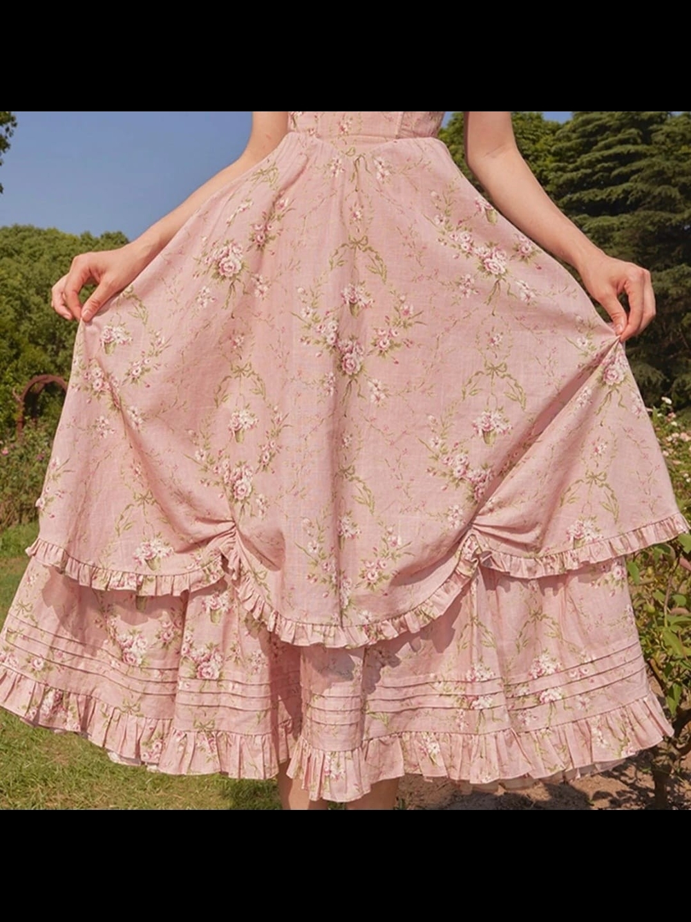 LACEMADE Rosa Rubus Story Corset Dress - Picture 2 of 8